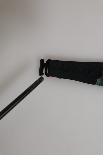 Dolce &amp; Gabbana – Gepolsterter Balconnet-BH aus Nylon mit Blumenmuster in Schwarz