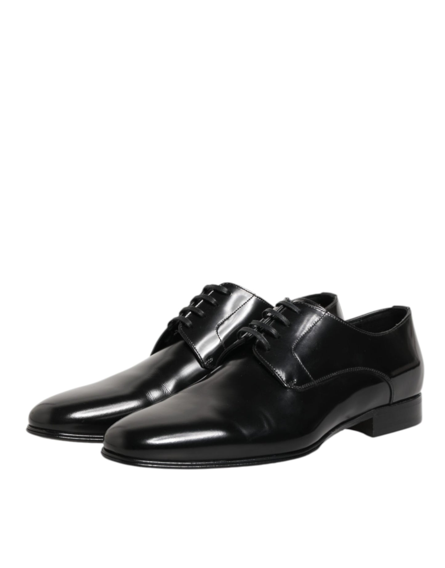 Dolce &amp; Gabbana – Derby-Schuhe für Herren aus schwarzem Kalbsleder