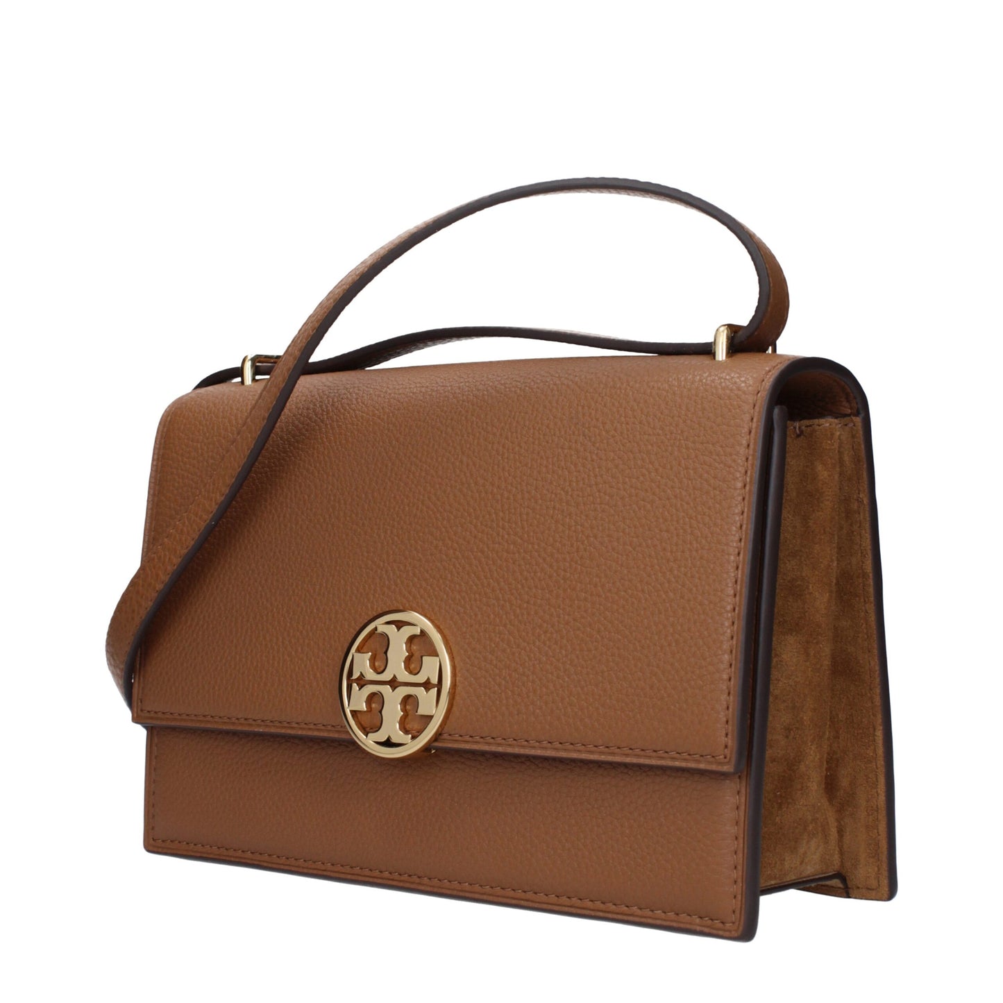 Tory Burch – Umhängetaschen aus braunem Leder