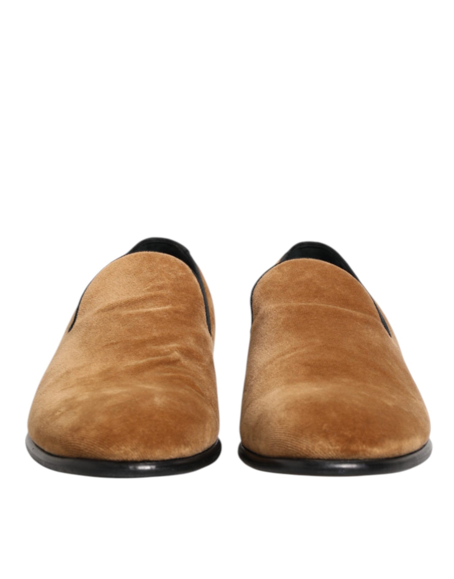 Dolce &amp; Gabbana Herren Slipper aus Wildleder in Braun