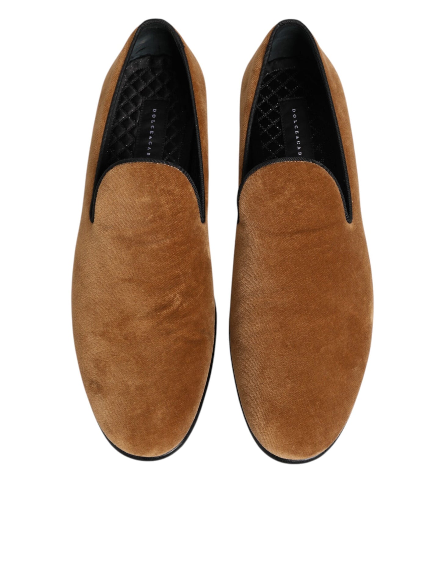 Dolce &amp; Gabbana Herren Slipper aus Wildleder in Braun