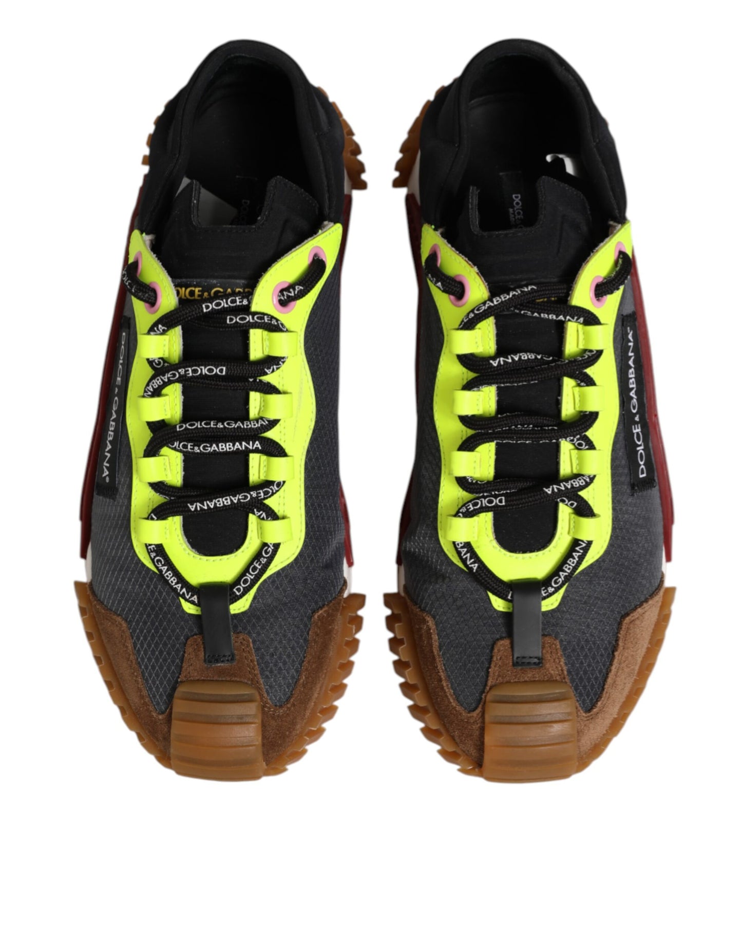 Dolce &amp; Gabbana Mehrfarbige Nylon Low Top NS1 Sneakers Schuhe