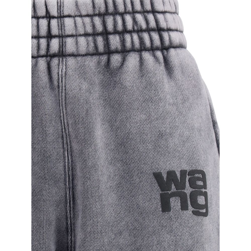Alexander Wang Graue Baumwoll-Jogginghose (Trainingshose)