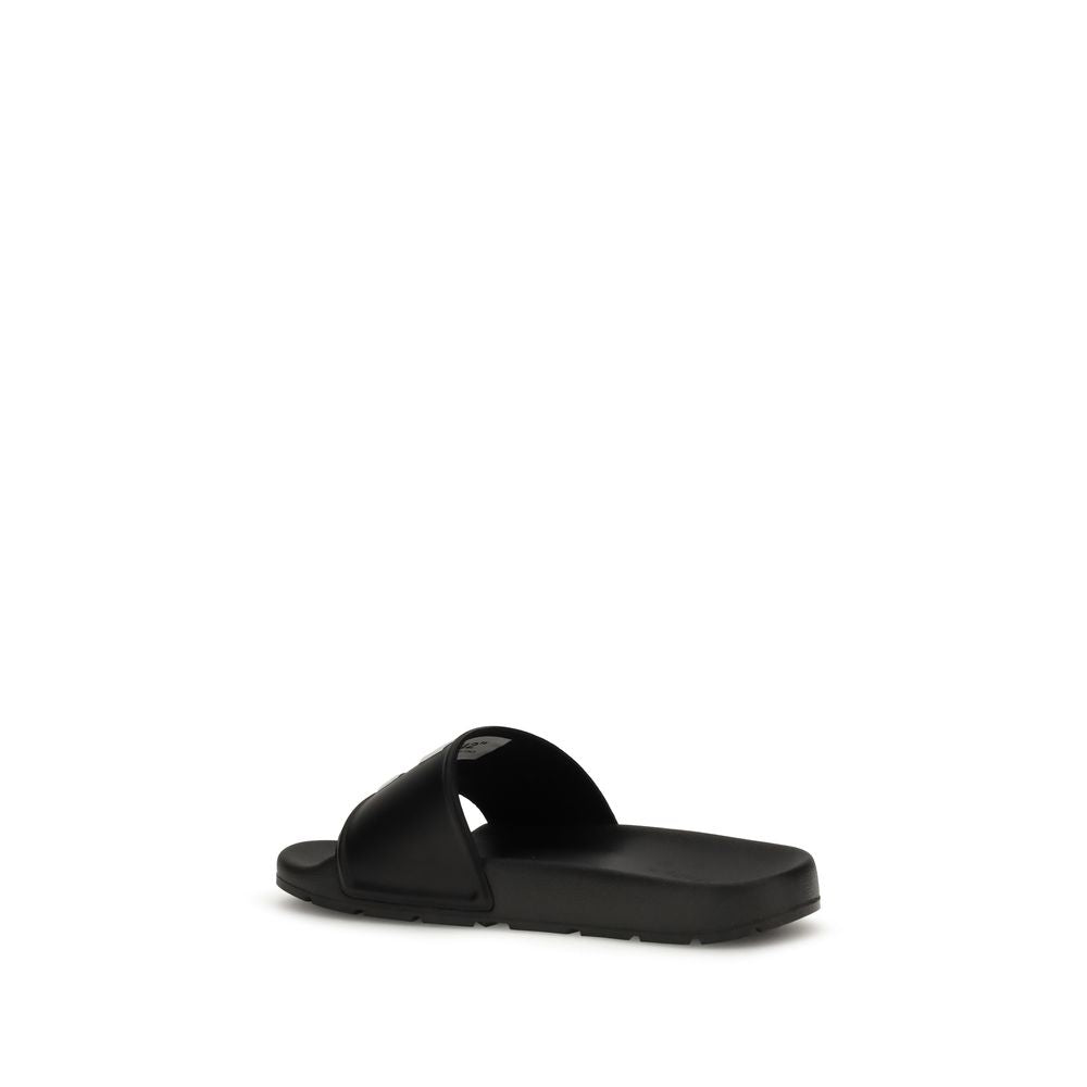 Off-White Sandalen aus Polyethylen in Schwarz