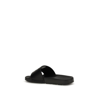 Off-White Sandalen aus Polyethylen in Schwarz