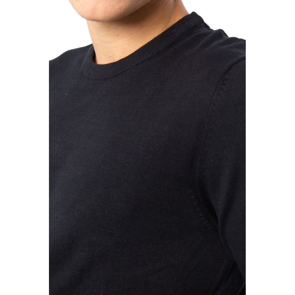 Jack Jones – Schwarze Sportbekleidung aus Baumwolle