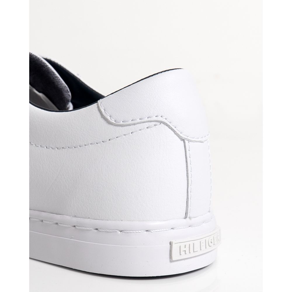 Tommy Hilfiger – Weiße Ledersneaker