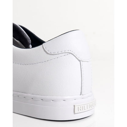 Tommy Hilfiger – Weiße Ledersneaker