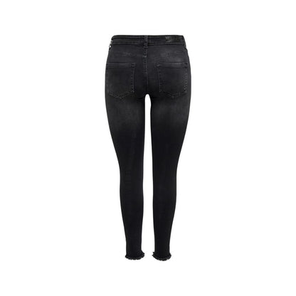 Only Black Cotton Skinny Jean