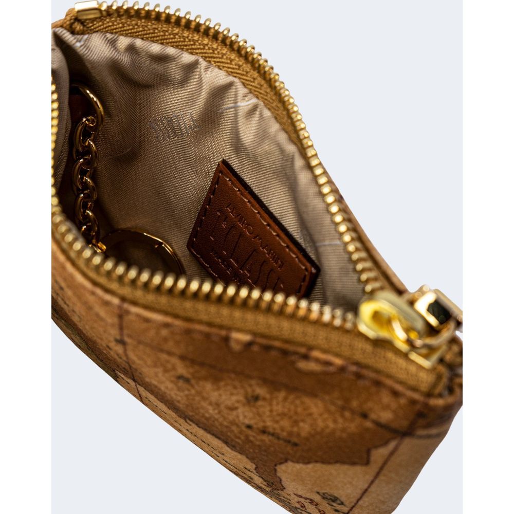 Alviero Martini Prima Classe Beige Leder-Clutch