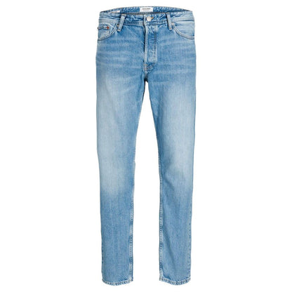 Jack Jones Blaue Baumwolljeans mit entspannter Passform