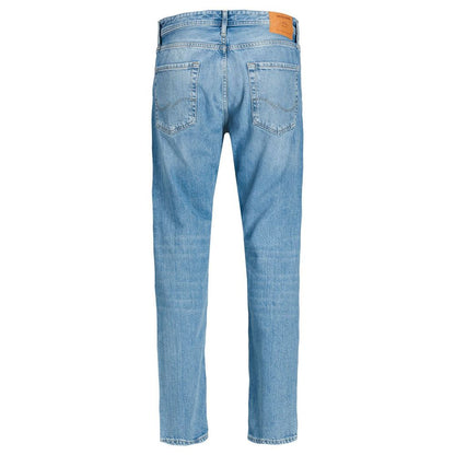Jack Jones Blaue Baumwolljeans mit entspannter Passform
