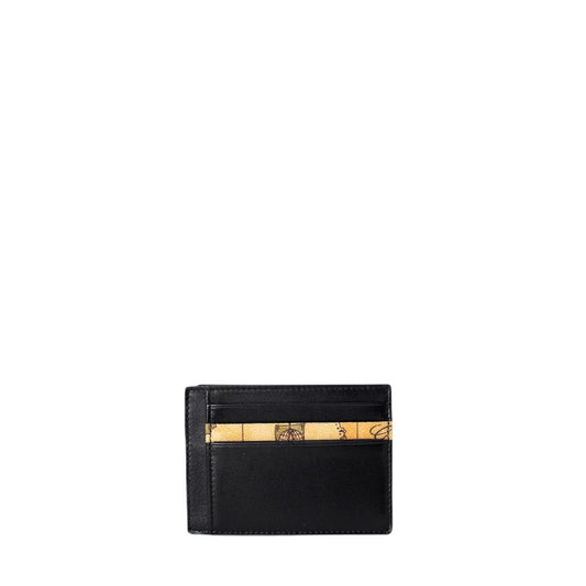 Alviero Martini Prima Classe Black Leather Cardholder