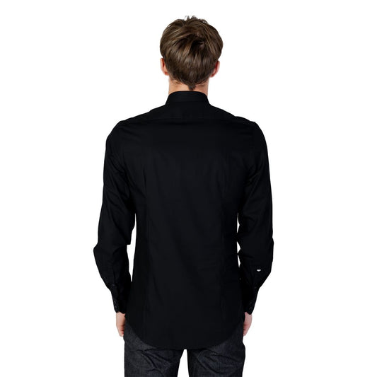 Schwarzes Baumwollhemd von Antony Morato