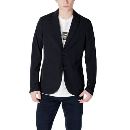 Armani Exchange – Schwarzer Baumwollblazer