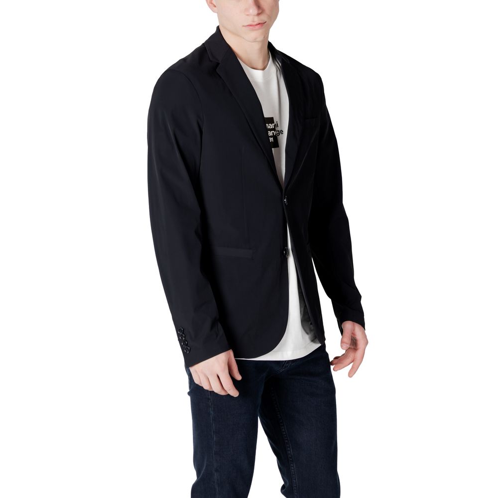 Armani Exchange – Schwarzer Baumwollblazer