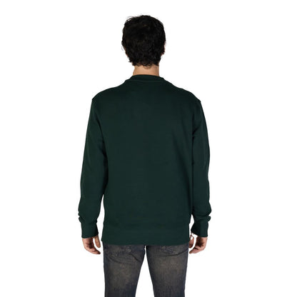 Hugo Boss Grünes Baumwoll-Sweatshirt