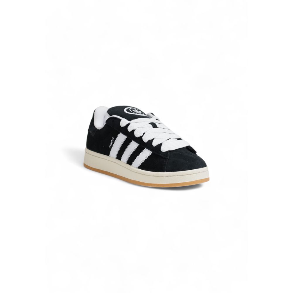 Adidas – Schwarze Wildleder-Sneaker