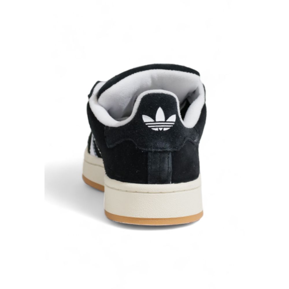Adidas – Schwarze Wildleder-Sneaker