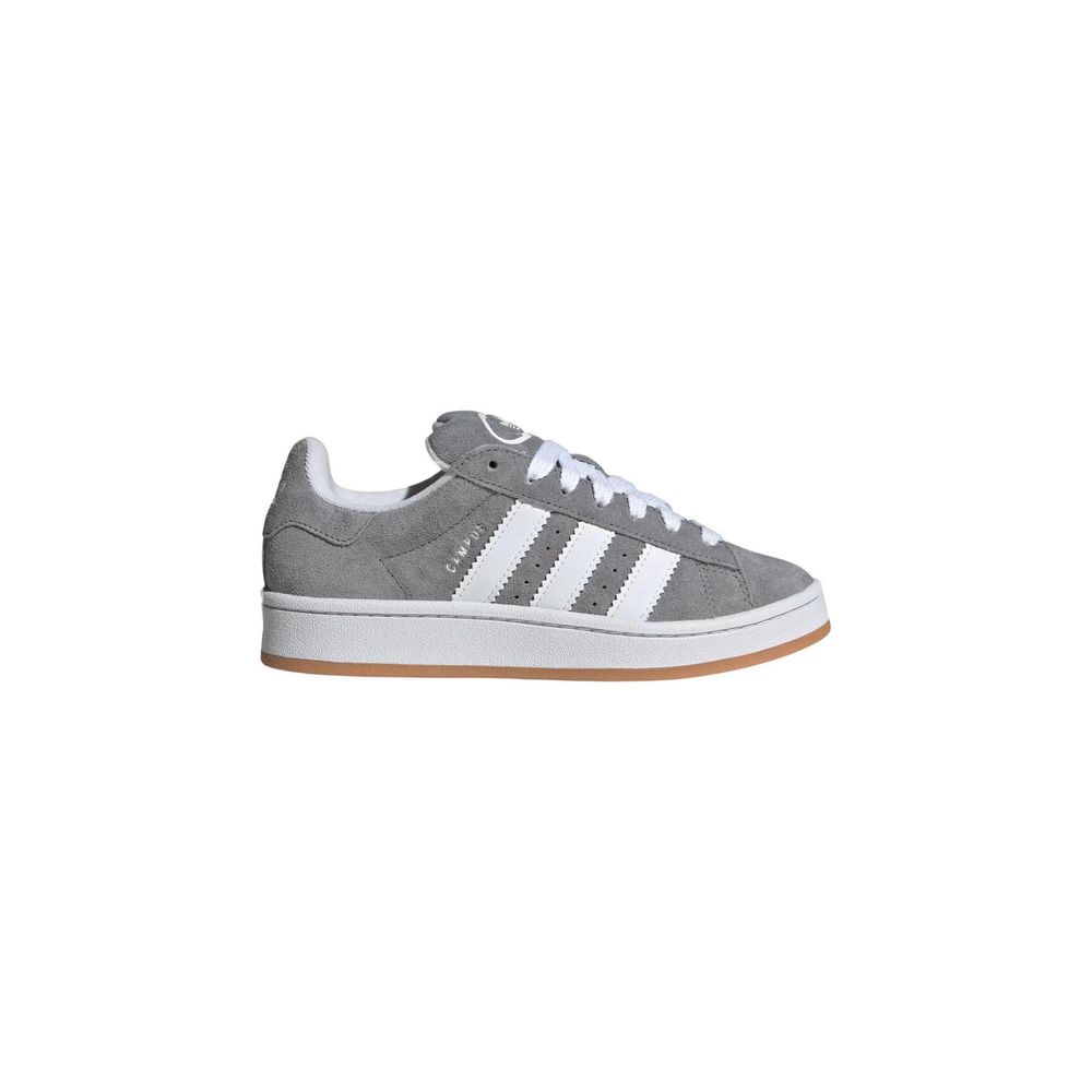 Adidas Graue Ledersneaker