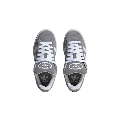 Adidas Graue Ledersneaker