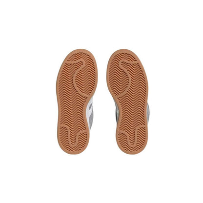 Adidas Graue Ledersneaker
