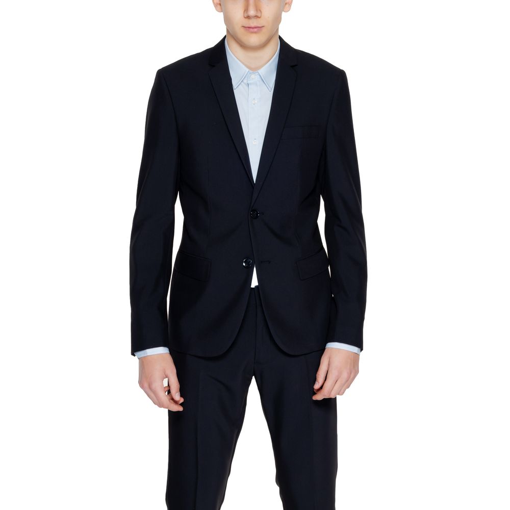 Antony Morato Schwarzer Polyester-Blazer
