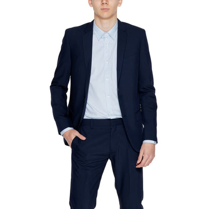 Antony Morato Blauer Polyester-Blazer