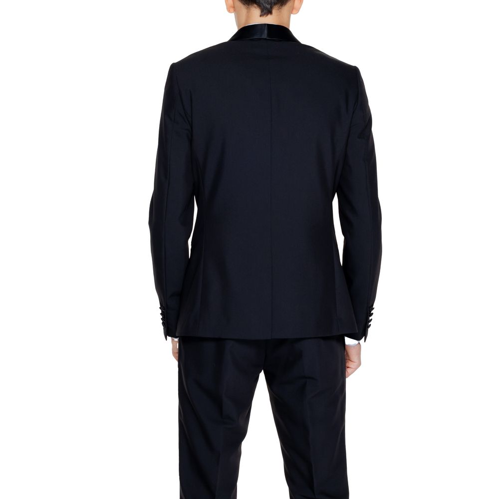 Antony Morato Schwarzer Polyester-Blazer