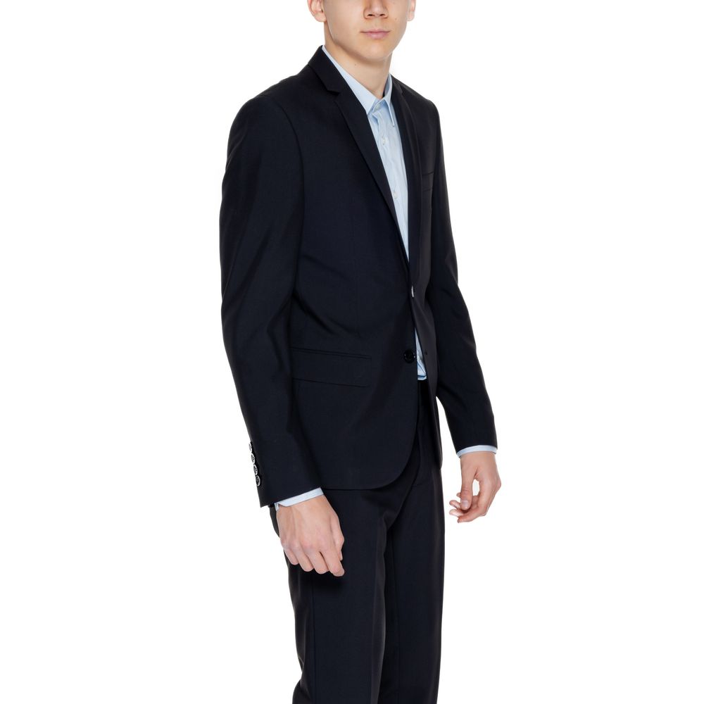 Antony Morato Schwarzer Polyester-Blazer