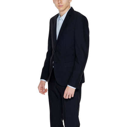 Antony Morato Schwarzer Polyester-Blazer