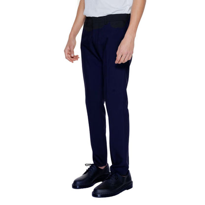 Antony Morato Blaue Polyesterhose