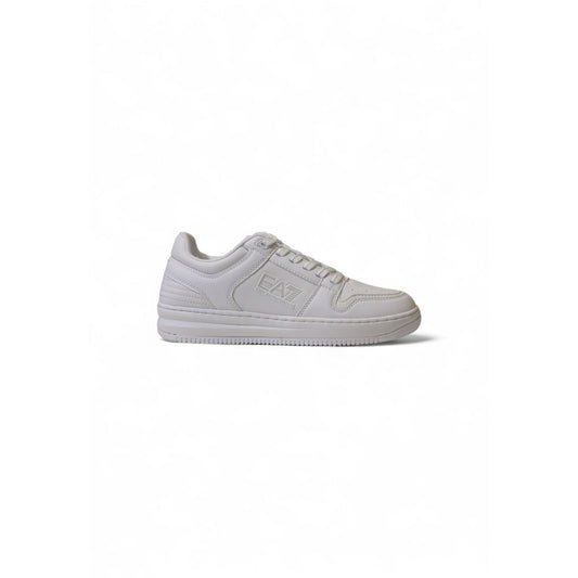 EA7 Emporio Armani – Weiße Polyester-Sneaker