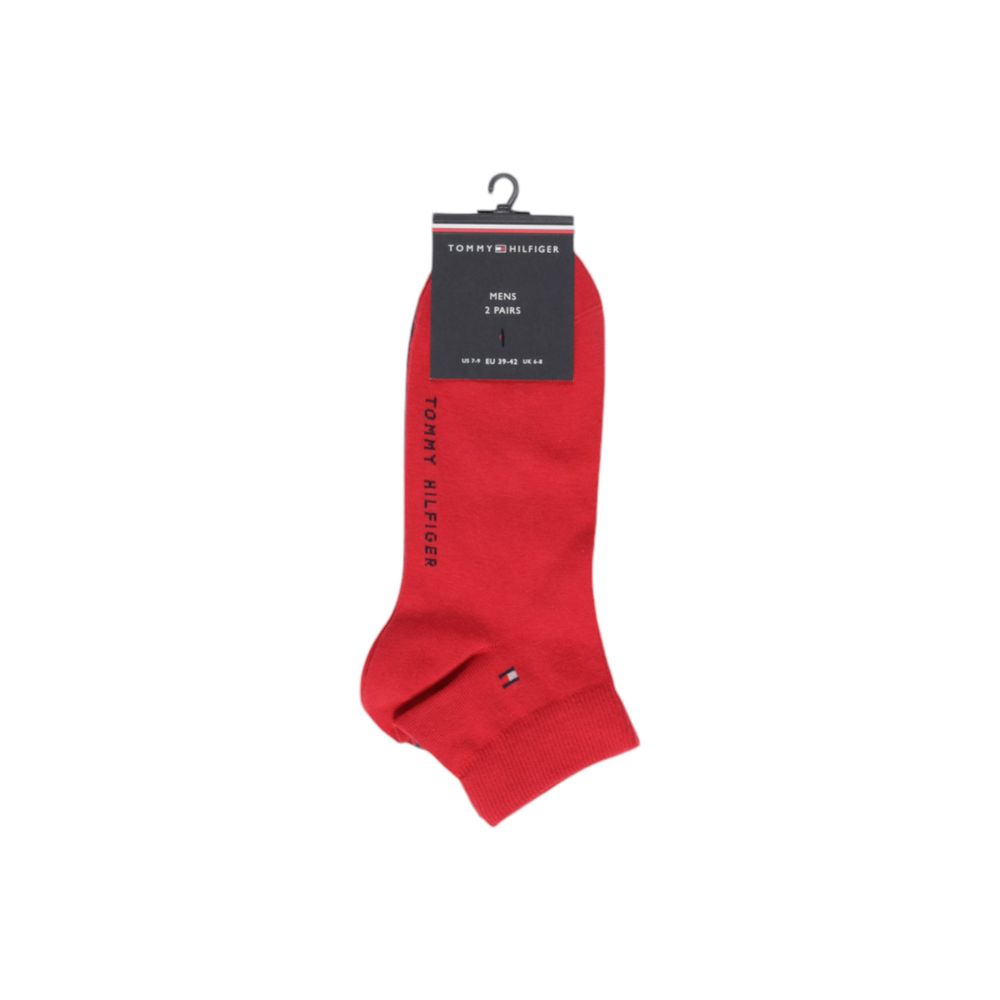Rote Baumwollsocken von Tommy Hilfiger