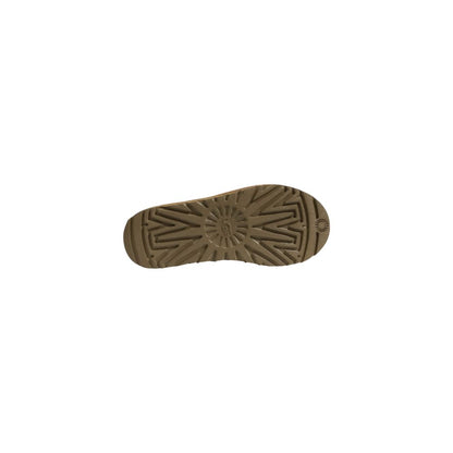 UGG Brown Suede Leather Slippers