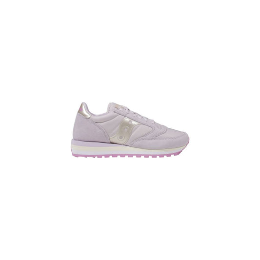 Saucony – Rosa Wildleder-Sneaker