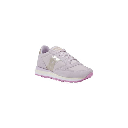 Saucony – Rosa Wildleder-Sneaker