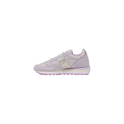 Saucony – Rosa Wildleder-Sneaker