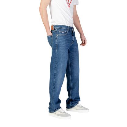 Tommy Hilfiger Jeans – Blaue Jeans aus recycelter Baumwolle mit entspannter Passform