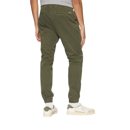 Tommy Hilfiger Jeans – Grüne Baumwollhose
