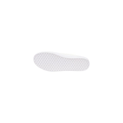 Tommy Hilfiger – Cremefarbene Sneaker aus recycelter Baumwolle