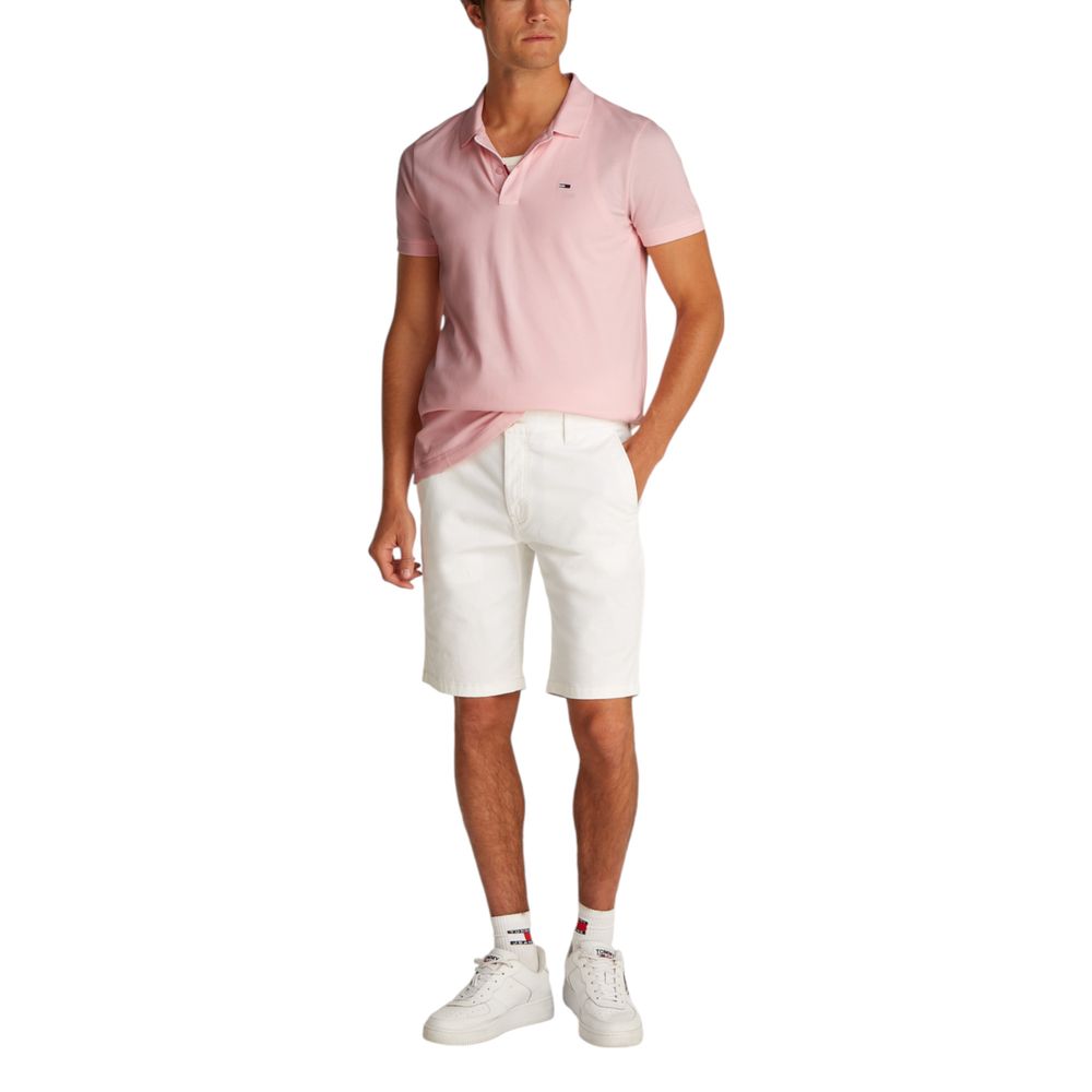Tommy Hilfiger Jeans – Mehrfarbiges Poloshirt aus Baumwolle