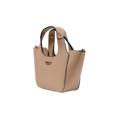 Guess Beige Polyethylen Handtasche