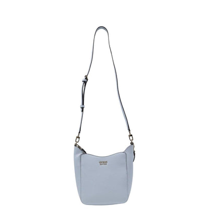 Guess – Blaue Polyethylen-Handtasche