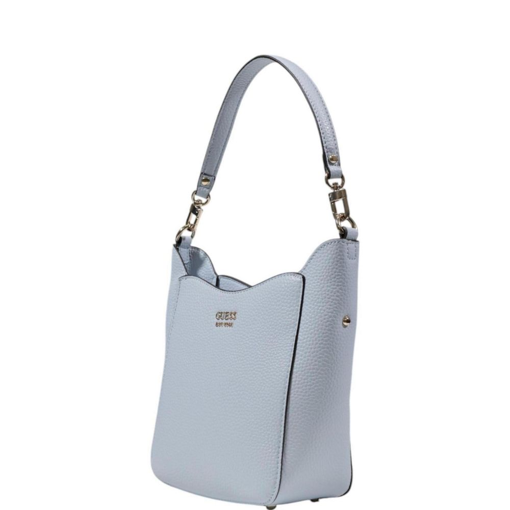 Guess – Blaue Polyethylen-Handtasche