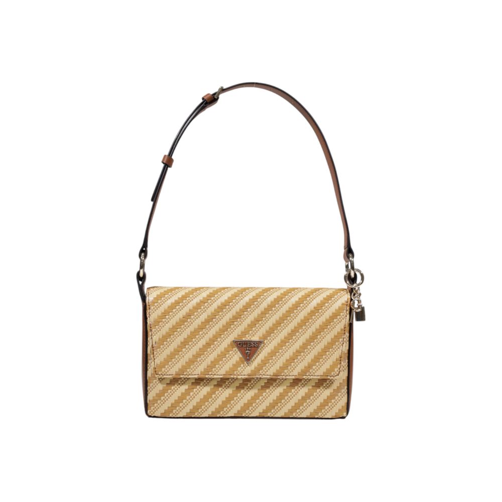 Guess – Beige Handtasche aus Polypropylen