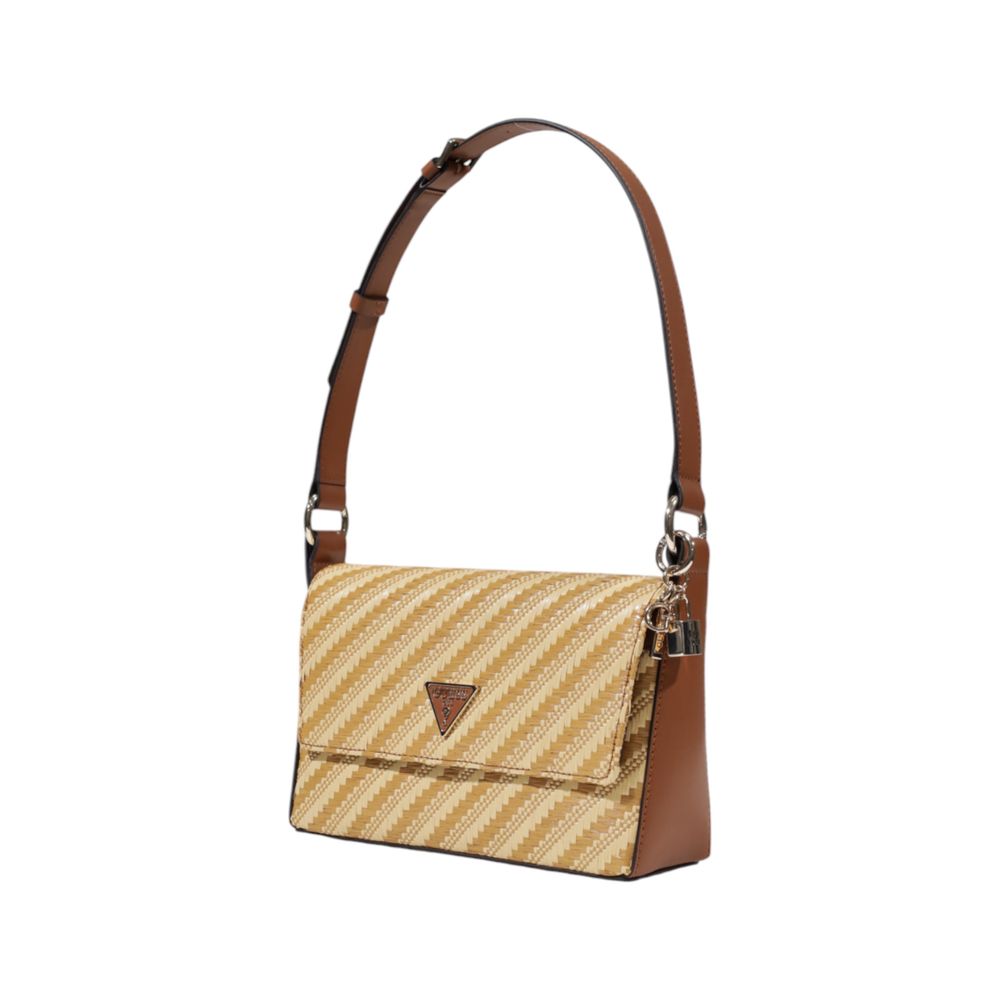 Guess – Beige Handtasche aus Polypropylen