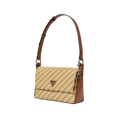 Guess – Beige Handtasche aus Polypropylen