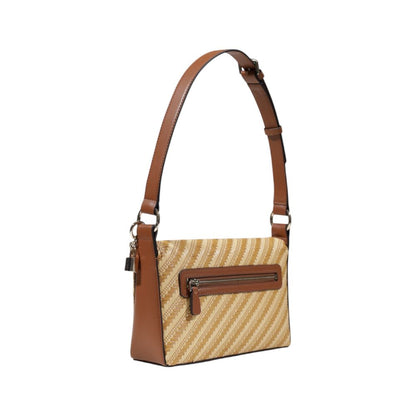 Guess – Beige Handtasche aus Polypropylen