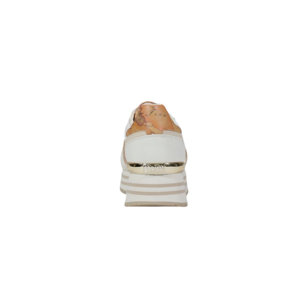 Alviero Martini Prima Classe Sneaker aus weißem Polyethylen